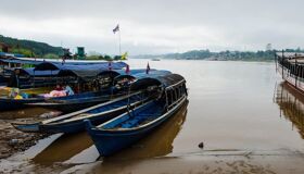 Huay Xai Boat Station, Mekong River, Laos